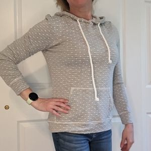 Loveappella | Armin Dot Knit Hoodie | Grey | S